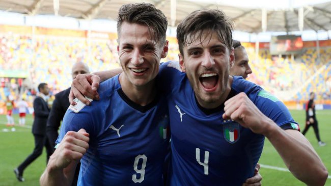 Włochy w ćwierćfinale mundialu U-20. Kolejne występy zawodników Milanu