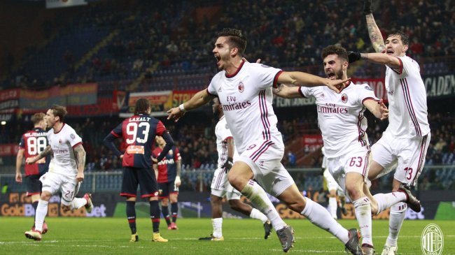 Bramka Andre Silvy w doliczonym czasie daje wygraną! Genoa - Milan 0:1!