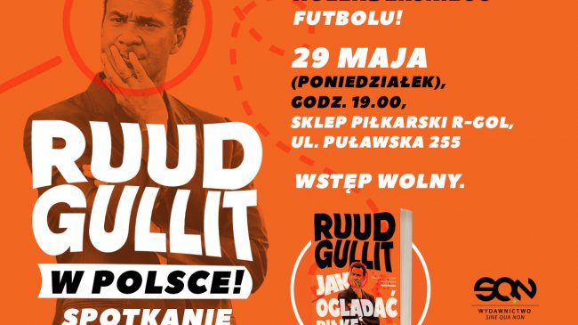 Książka Ruuda Gullita już dostępna na Warszawskich Targach Książki!