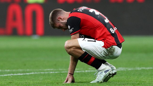 KOMPROMITACJA. LIGA MISTRZÓW NIE DLA MILANU. MILAN 1:2 CAGLIARI