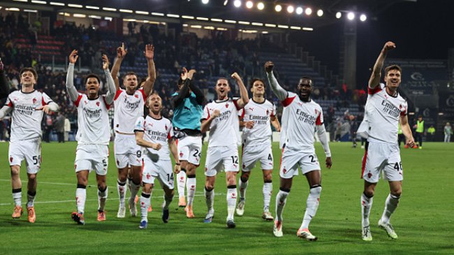 Oceń drużynę Milanu za mecz z Cagliari (18. kolejka Serie A)