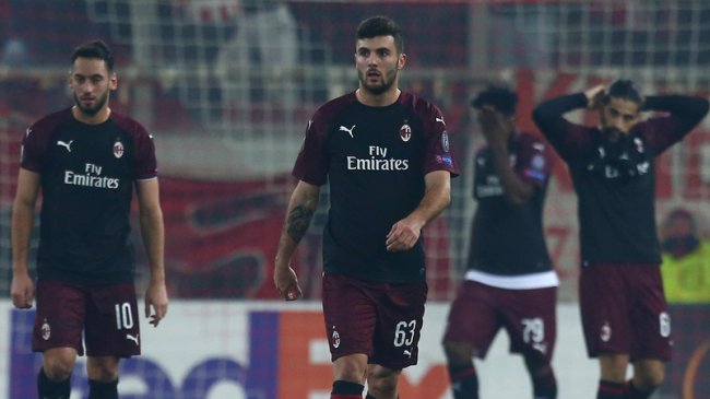 Milan kończy grę w Lidze Europy na fazie grupowej. Olympiakos wygrywa 3-1!