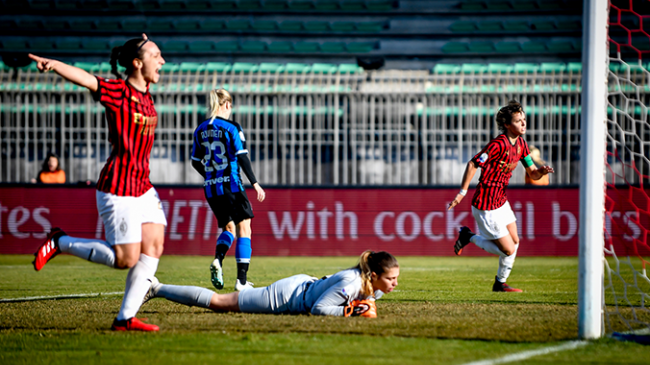 Serie A Femminile: Derby ponownie dla Milanu